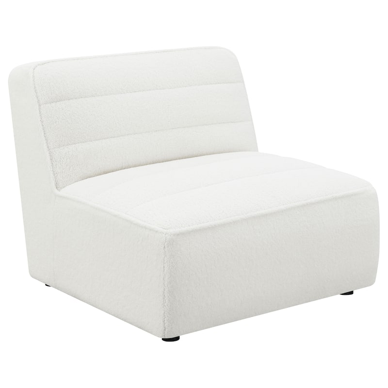 Sunny Contemporary Upholstered Armless Chair