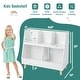 preview thumbnail 24 of 28, Costway 5-Cube Kids Bookshelf and Toy Organizer Wooden Storage - See Details