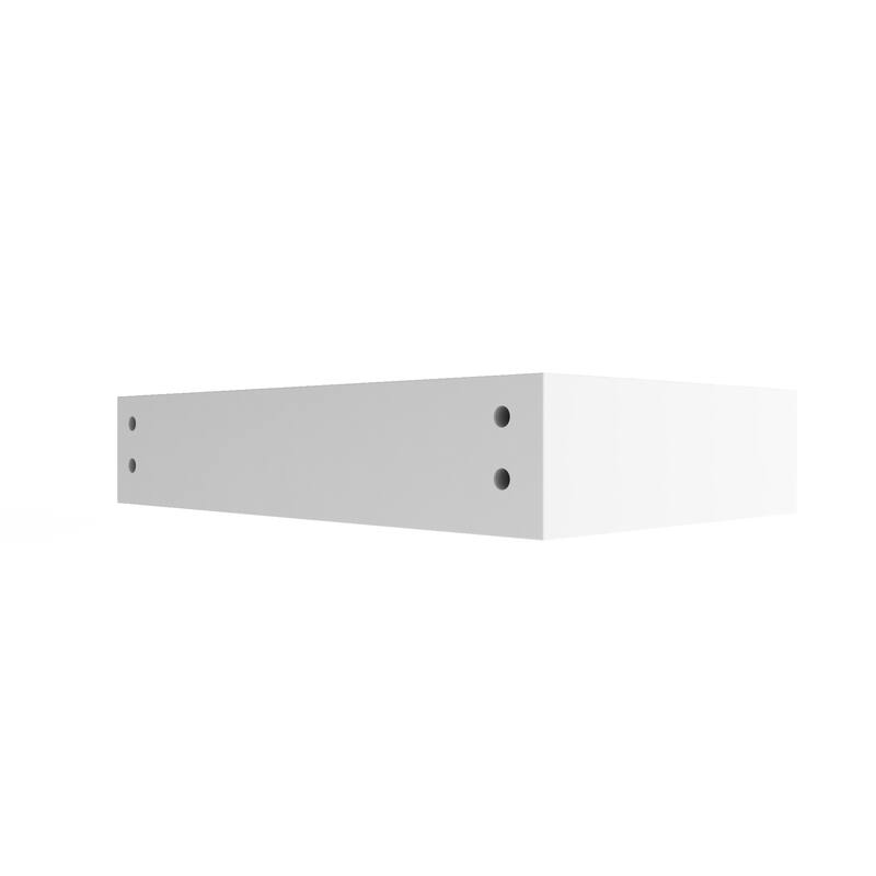 Pyramid Solid Surface Wall-Mounted Bathroom Sink