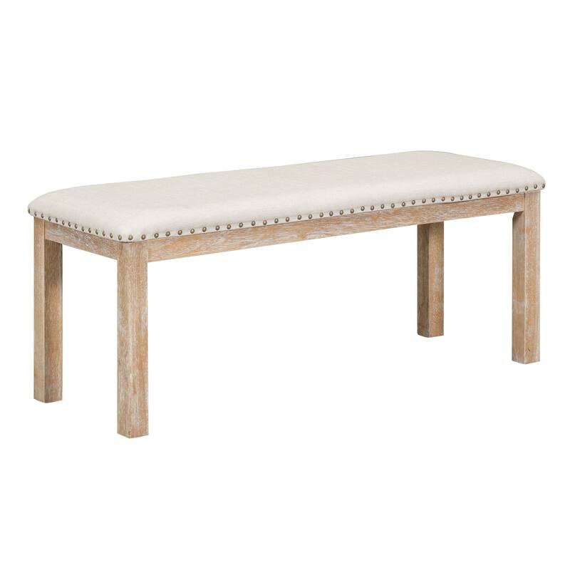 Extendable Dining Table with Two Removable Leaf