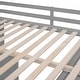 preview thumbnail 11 of 12, Full size Loft Bed with Drawers, Desk and Wardrobe, Space-saving, Grey