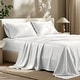 preview thumbnail 21 of 26, Bare Home TENCEL™ Lyocell Sheet Set Full - White