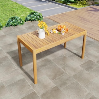 Christopher Knight Home  Patio  Outdoor Acacia Wood Dining Table