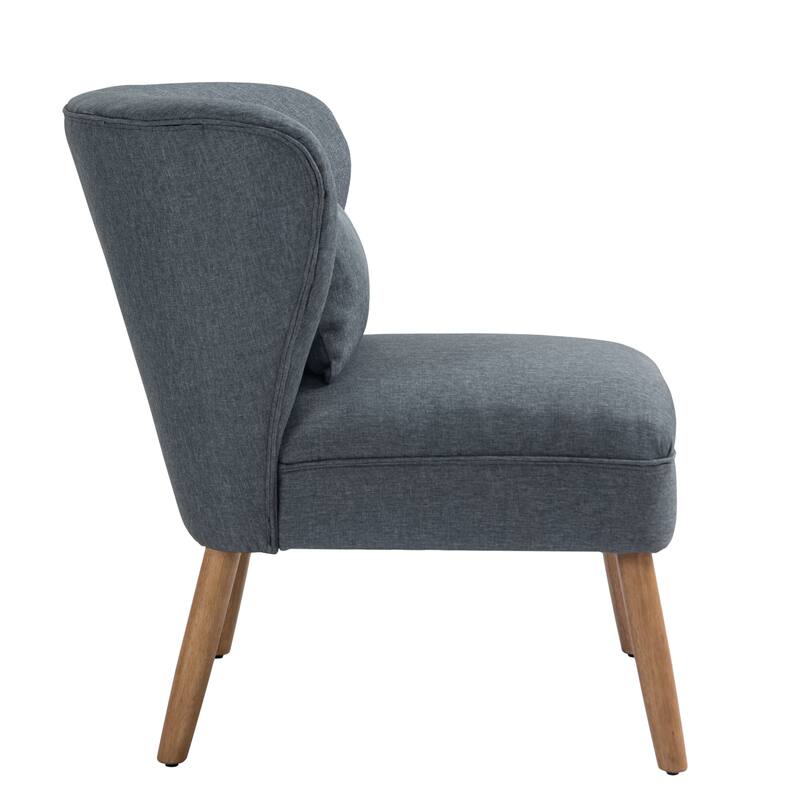 2 Set Modern Armless Accent Chair