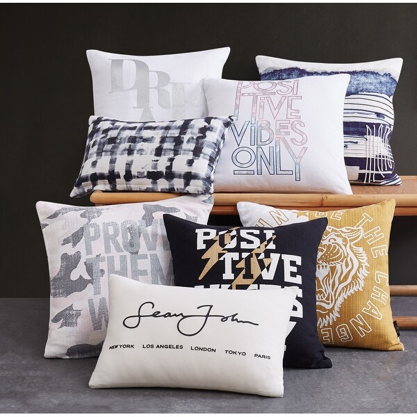 Sean John Fashion Decorative Pillows. Opens flyout.