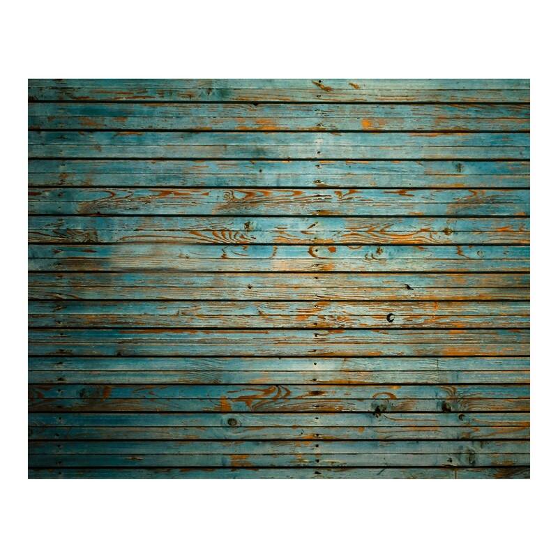 Washed Timber Wall Mural