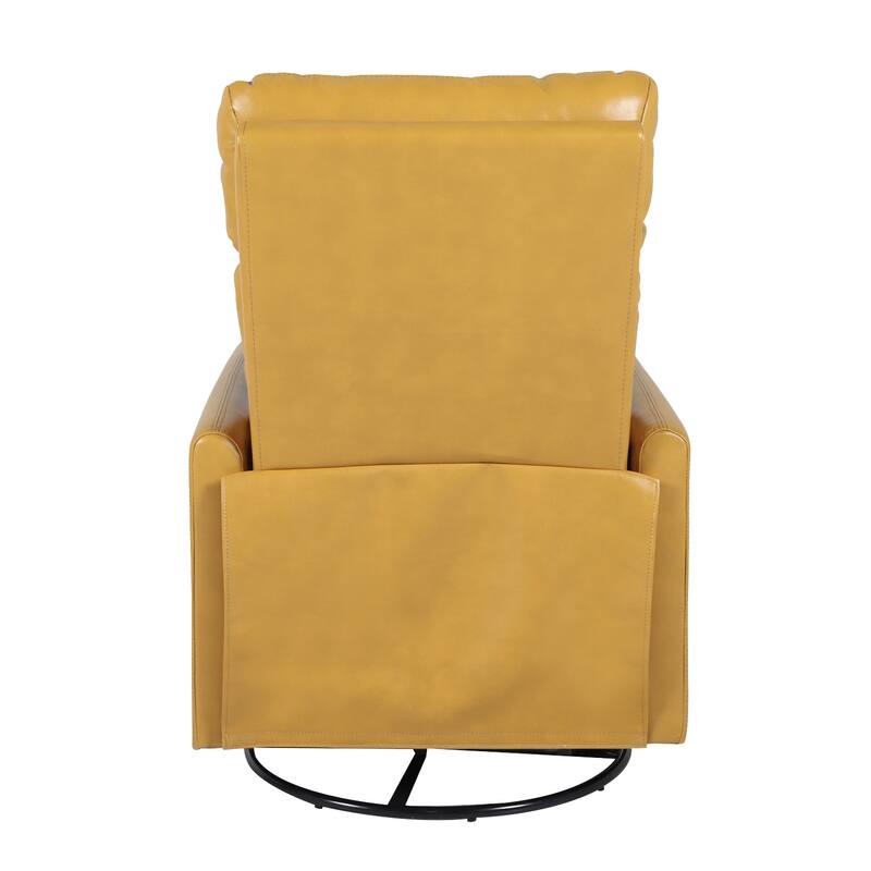 Lyle Manual Swivel Recliner with Metal Base