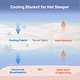 preview thumbnail 3 of 45, Lightweight Cooling Lyocell White Down Blanket, Tencel Comforter for Summer