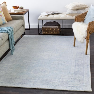 Livabliss Oregon Handmade Medallion Wool Area Rug
