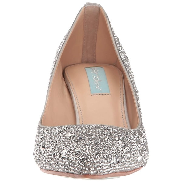 blue by betsey johnson jora evening pumps