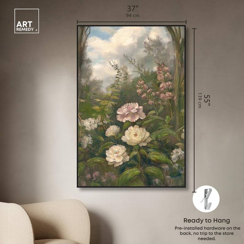 Woodland Bloom Canvas by Art Remedy
