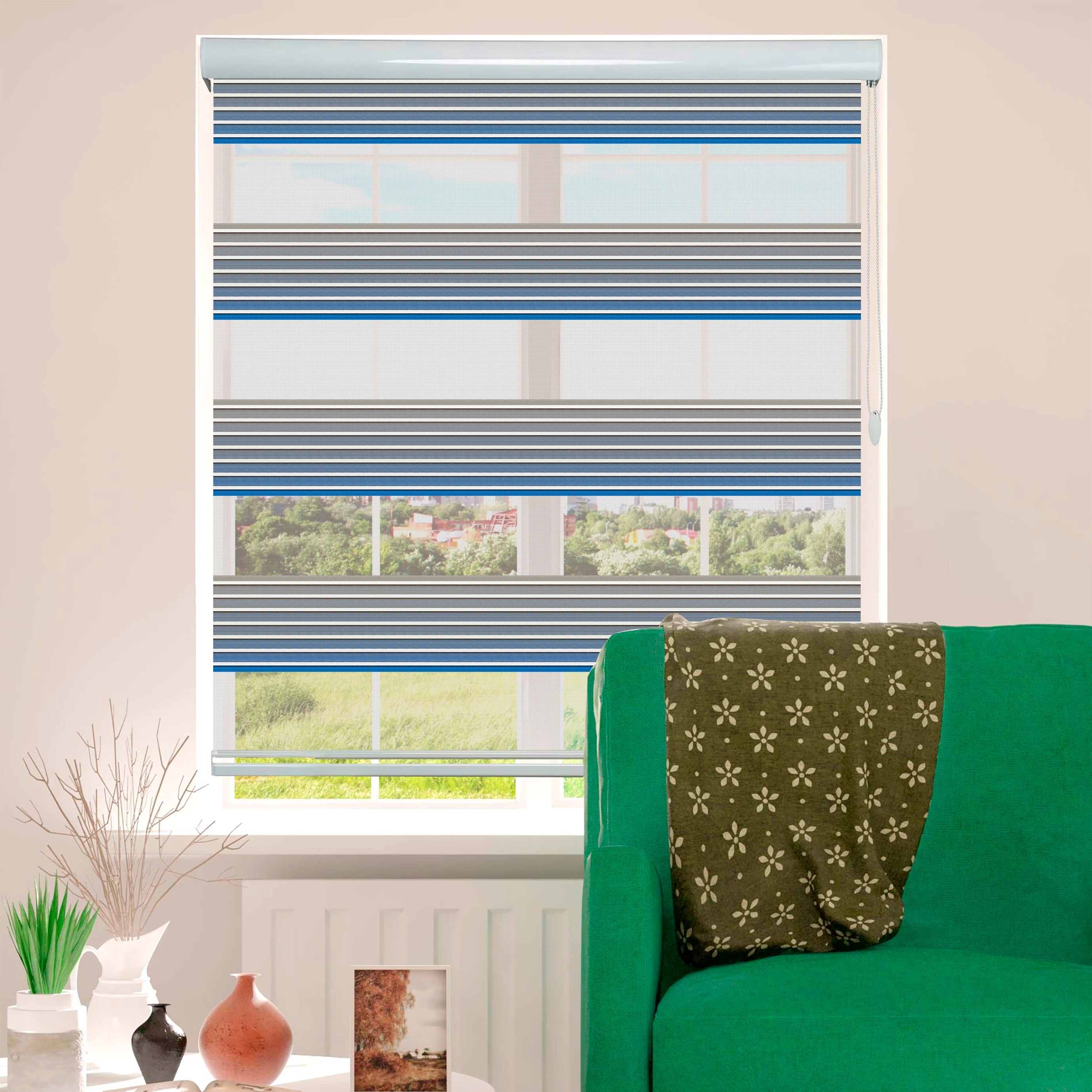 ARG Home Design Silver Zebra Roller hot Blinds