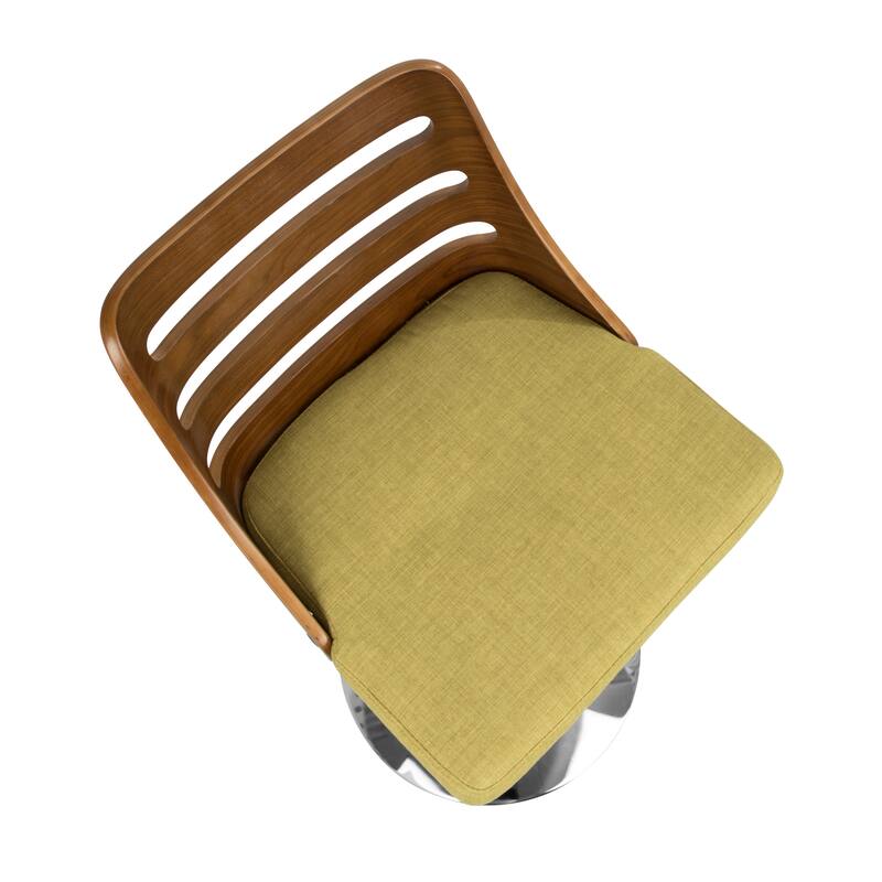 Carson Carrington Oglala Adjustable Bar Stool with Rounded Rectangle Footrest (Set of 2)