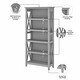 preview thumbnail 66 of 81, Key West 5 Shelf Bookcase by Bush Furniture