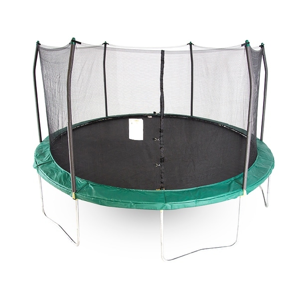 Skywalker Trampolines Green 15 foot Round Trampoline with
