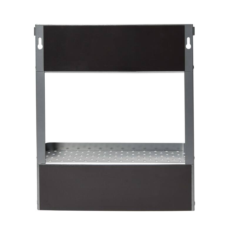 Household Essentials Metal Magnetic Organizer Rack - 11.3"L x 3.1"W x 12.6"H
