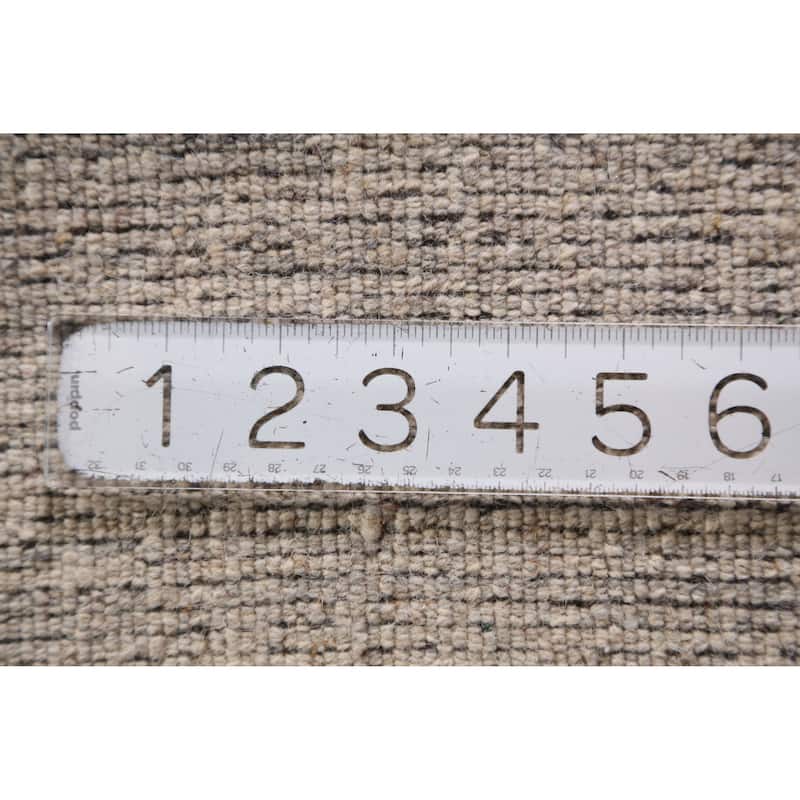 Hand Knotted Oriental 100% Wool Carpet Tribal Animal Pictorial Green Gabbeh Area Rug - 7' 10'' X 5' 1''