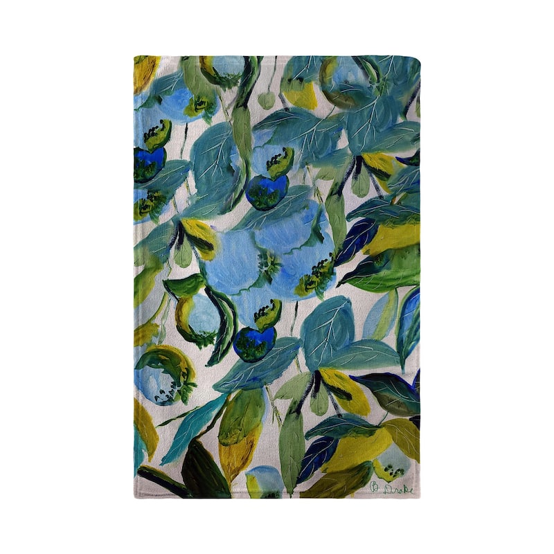 Betsy's Blueberries Kitchen Towel - 16x25