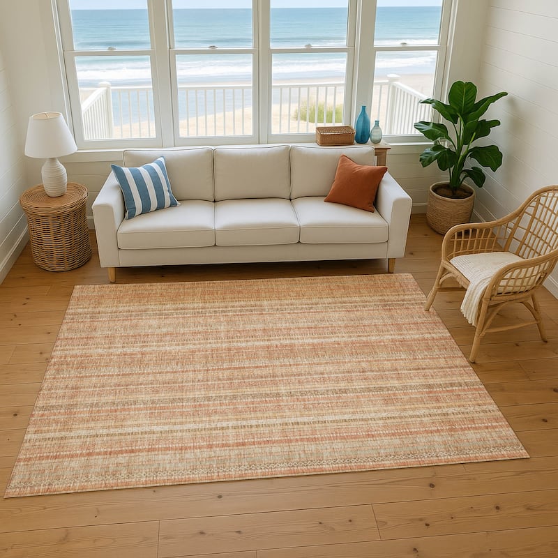 Premium Washable Super Soft Striped Mayfield Rug