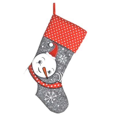 Snowman Stocking