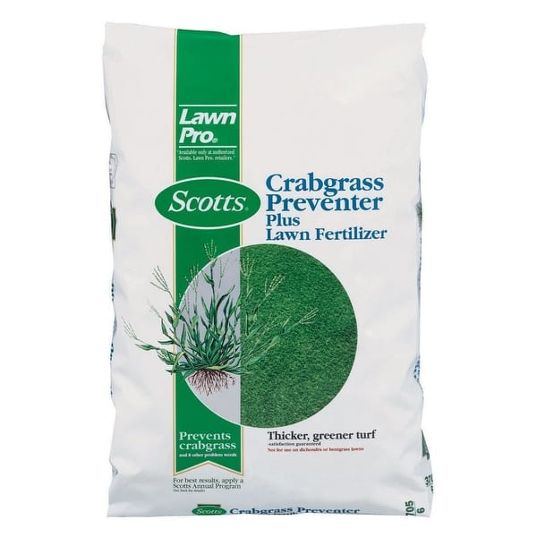 slide 1 of 1, Scotts 39605 Lawn Pro Crabgrass Preventer Plus Lawn Fertilizer, 5M