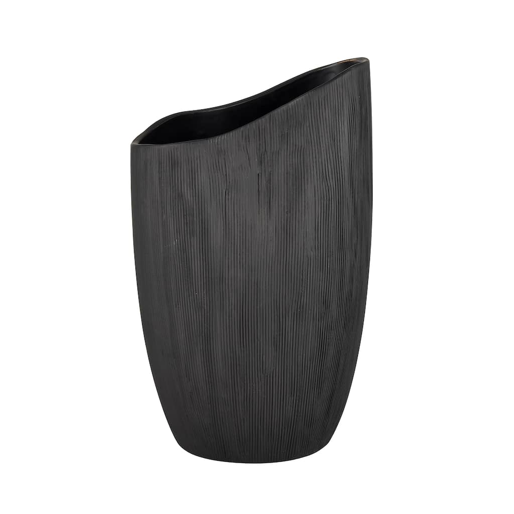 Atlas Scribing Earthenware Vase