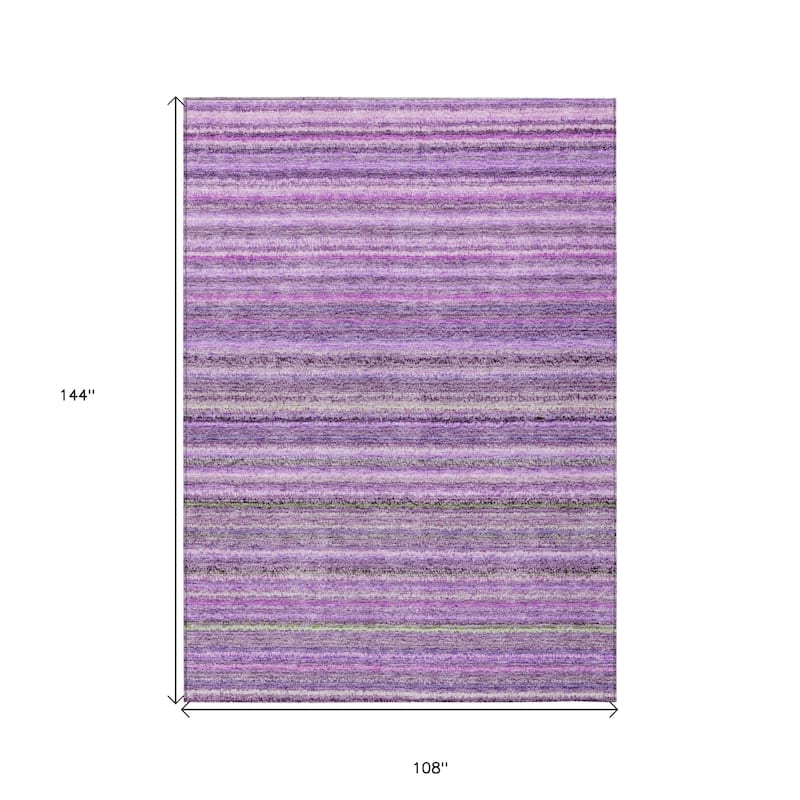 HomeRoots Striped Transitional Rectangle Outdoor Rug