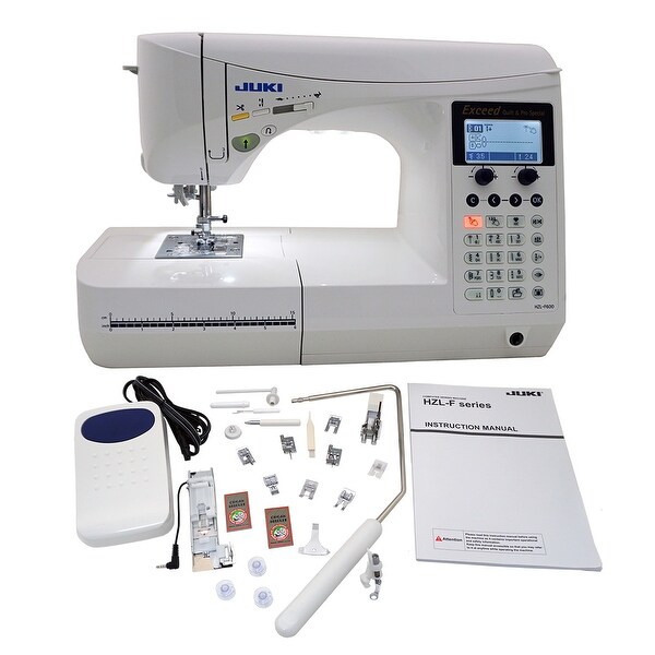 Janome 4120QDC Computerized Sewing Machine w/Hard Case + Extension Table + Instructional DVD + 1/4