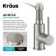 Thumbnail 88, Kraus Bolden 2-Function 1-Handle Commercial Pulldown Kitchen Faucet. Changes active main hero.