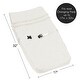 preview thumbnail 5 of 4, Sweet Jojo Designs Ivory Boho Diamond Boy Girl Changing Pad Cover Modern Bohemian Gender Neutral Shabby Chic Cotton Fringe Tuft