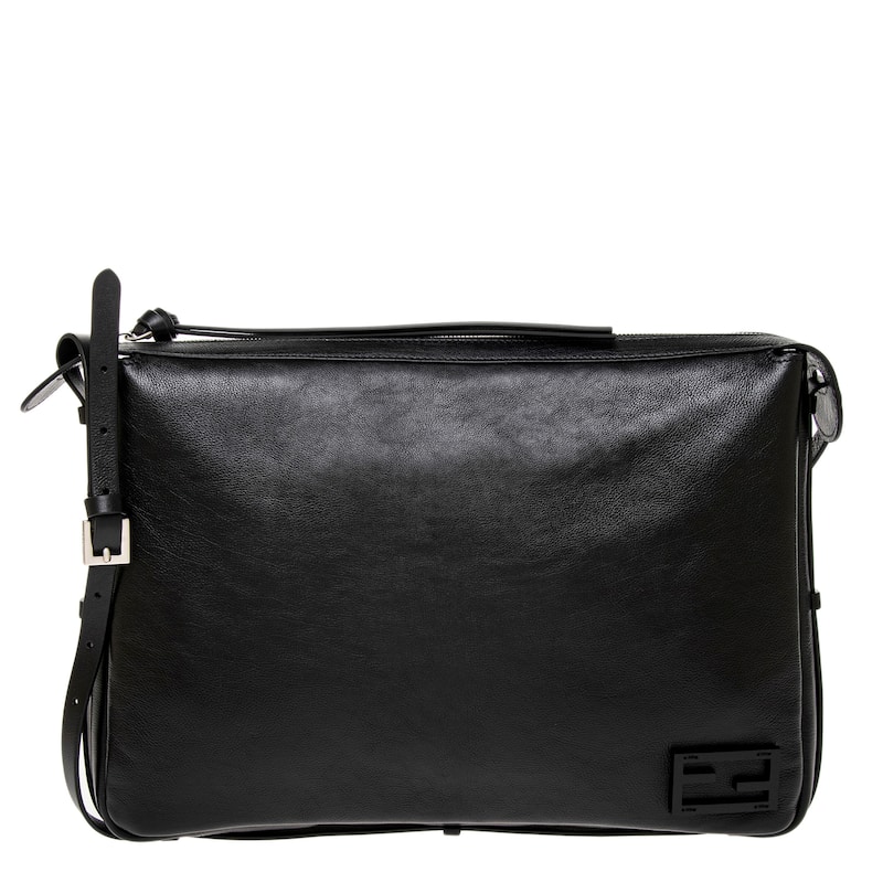 Fendi Men's Simply Fendi Large Bag - Black