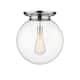 Option Clear / Polished Chrome