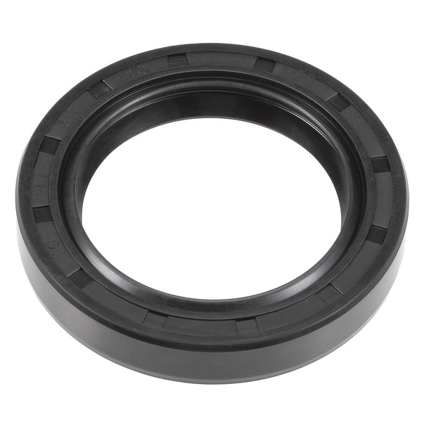 Oil Seal, TC 42mm x 60mm x 10mm, Nitrile Rubber Cover Double Lip - 42mmx60mmx10mm