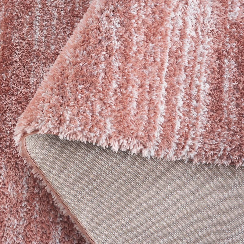 SAFAVIEH Tahoe Shag Yaprak Abstract 1.2-inch Thick Rug