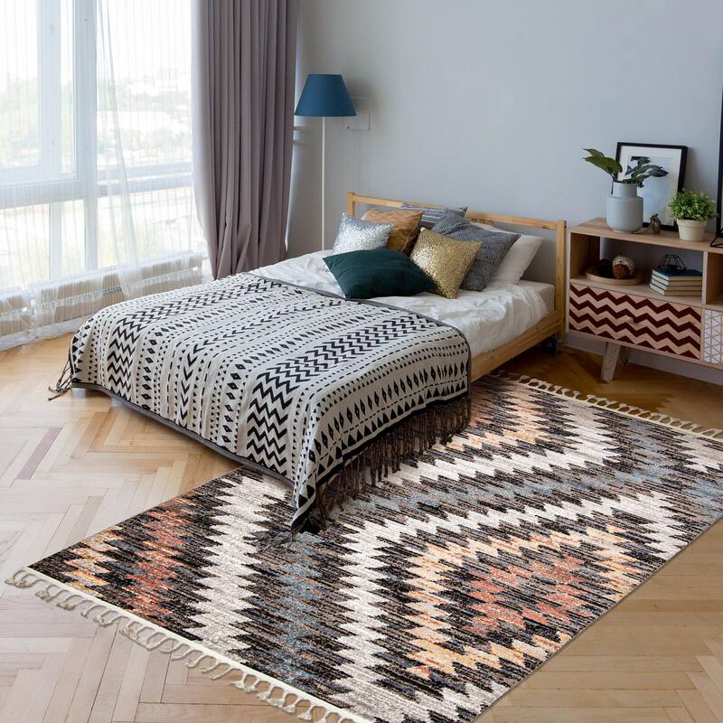 ECARPETGALLERY Kybella Sun Bohemian & Eclectic Rug