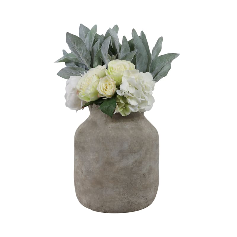 Pottery Decorative Vase Modern Stylish Handcrafted Accent Clay Rustic