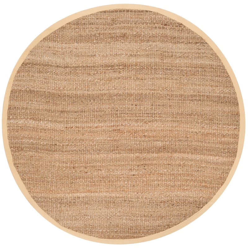 SAFAVIEH, Handmade Natural Fiber Valery Casual Solid Jute Rug