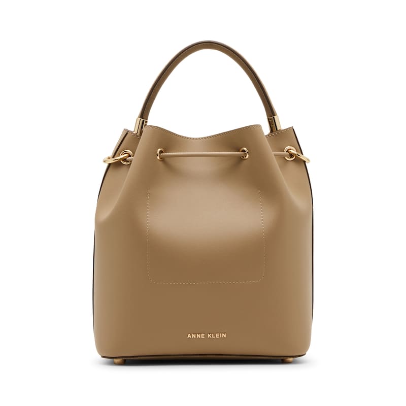 Anne Klein Medium Bucket Bag with Detachable Strap