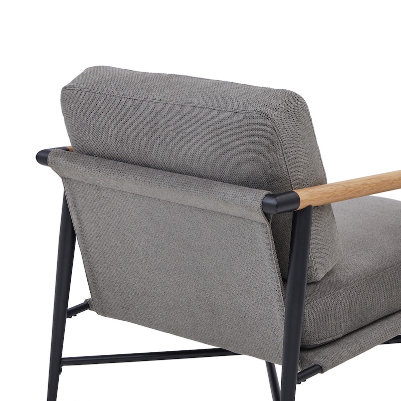 Vincent Mid Century Modern Upholstered Accent Chair
