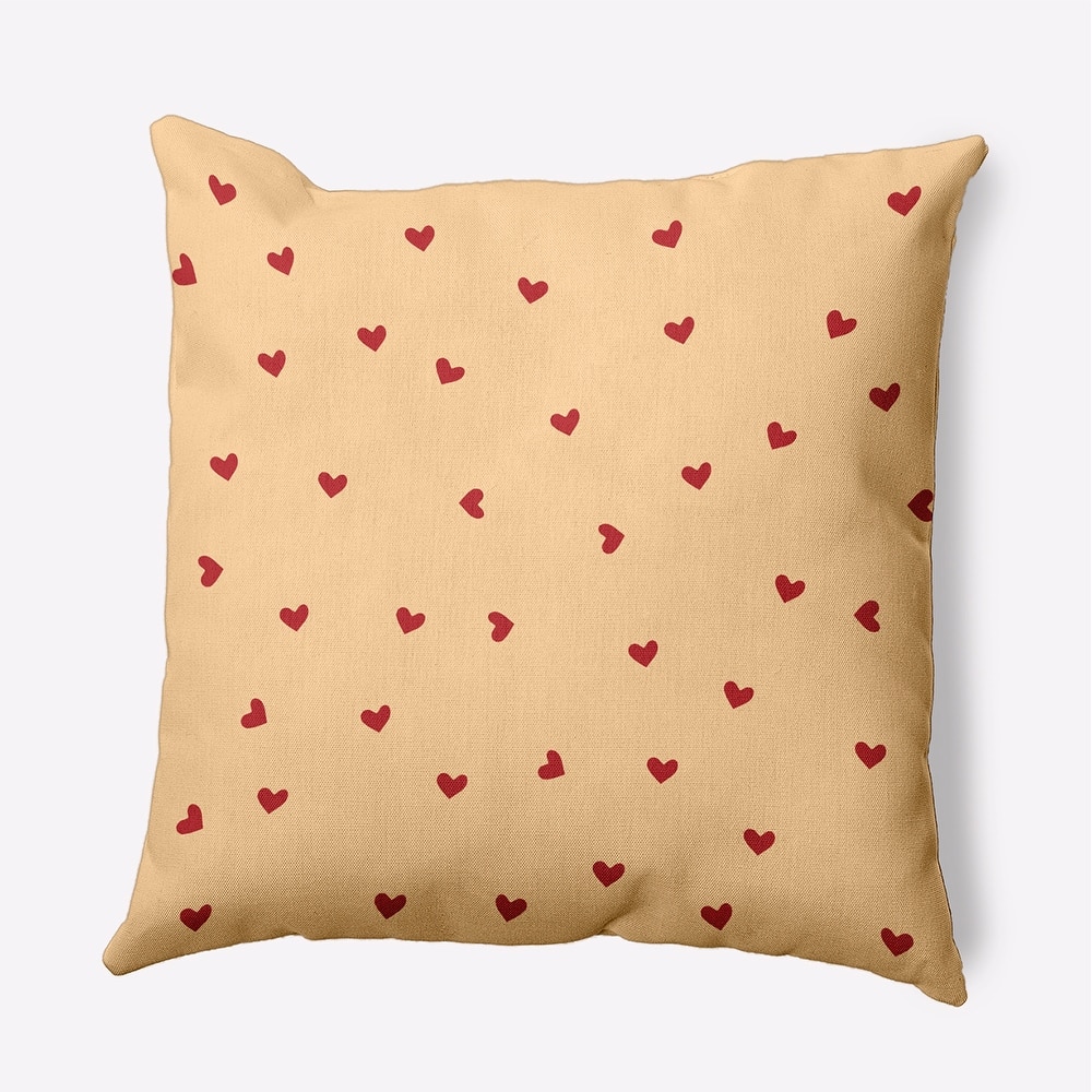Little Hearts Valentines Day Accent Pillow