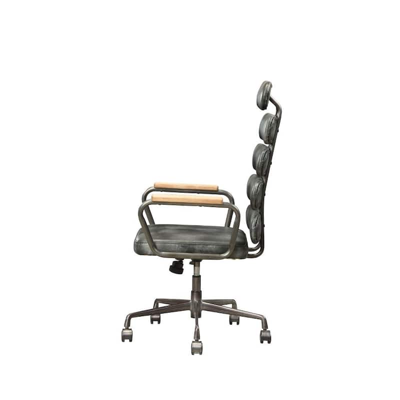 Top Grain Leather Office Chair with 5-Star Base