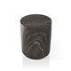 preview thumbnail 24 of 28, Furniture of America Karvyn Modern 14-inch Round Natural Stone Indoor Drum Side Table