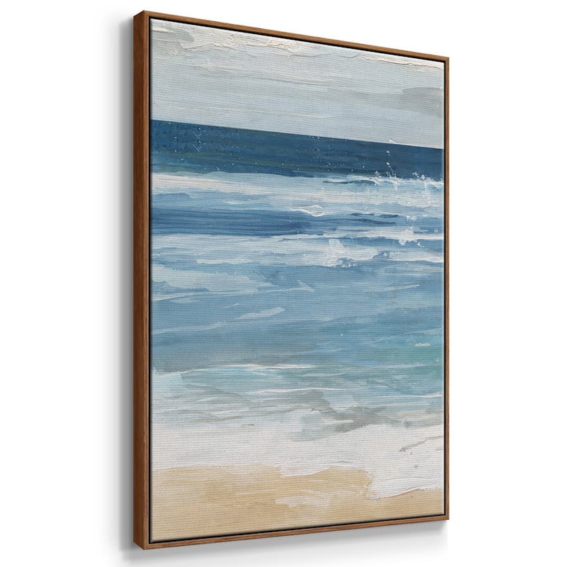 Ocean Waves II - Multi Piece Framed Canvas