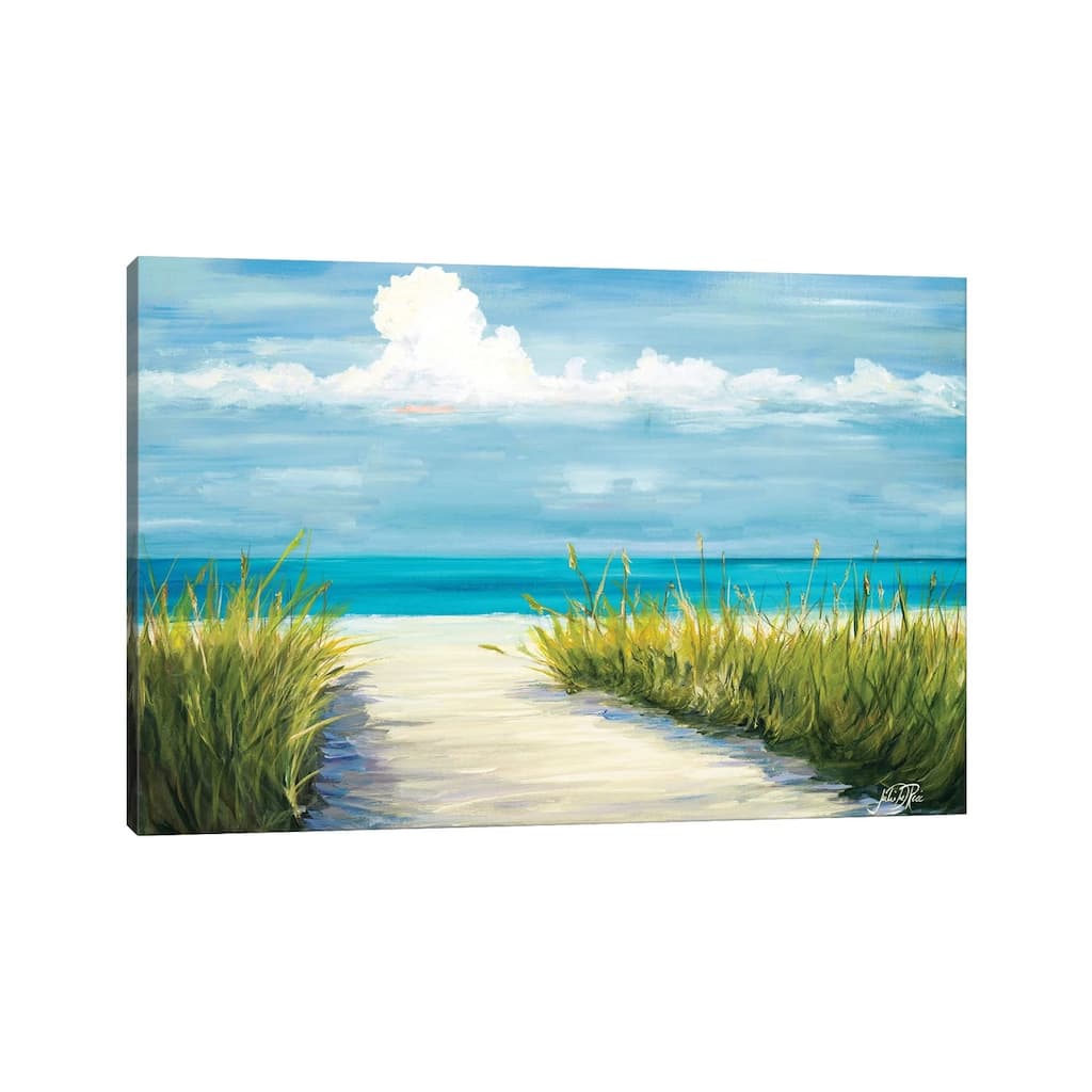 iCanvas "Beach Scene I" by Julie Derice Canvas Print