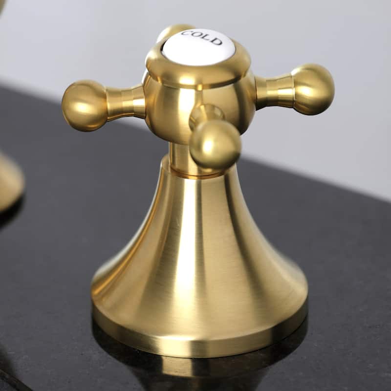 English Country 8 in. Widespread Bathroom Faucet