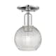 Option Polished Chrome / Clear Basketweave