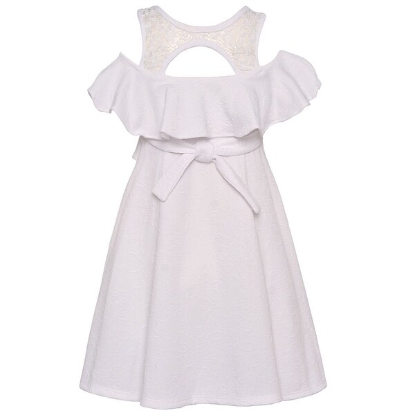 bonnie jean white dress