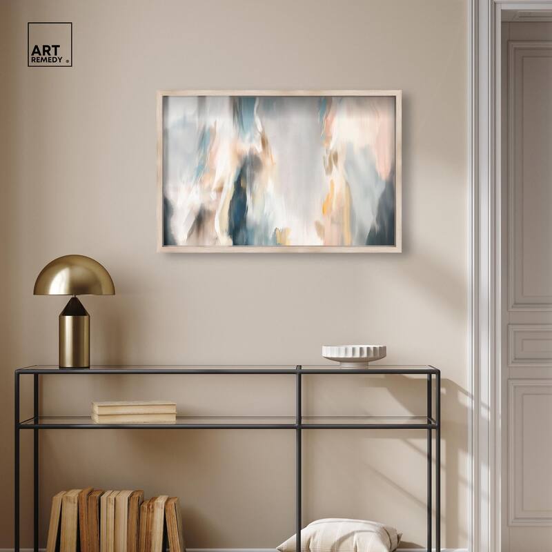 Gilded Gorge III Shadowbox by Art Remedy