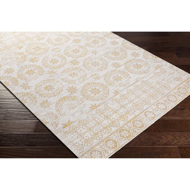 Livabliss Lavadora Updated Traditional Floral & Botanical Washable Area Rug