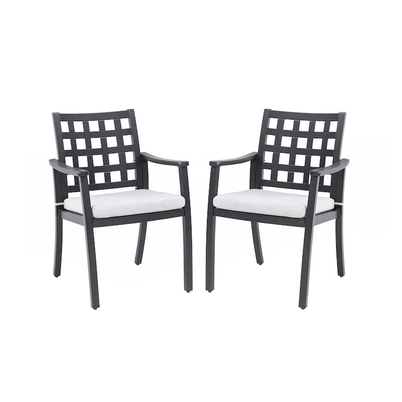 Outdoor Patio 2-Piece Dining Chairs